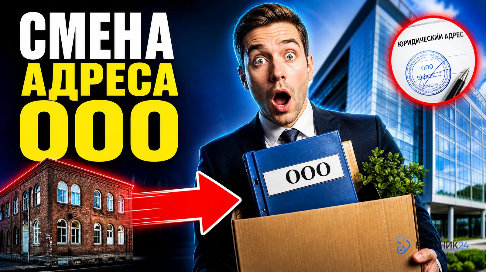Смена юридического адреса ООО: порядок и документы