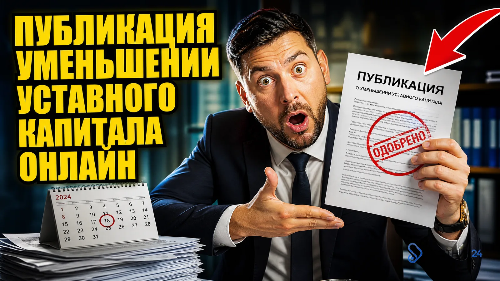 Публикация об уменьшении уставного капитала онлайн